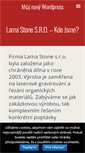 Mobile Screenshot of lamastone.cz